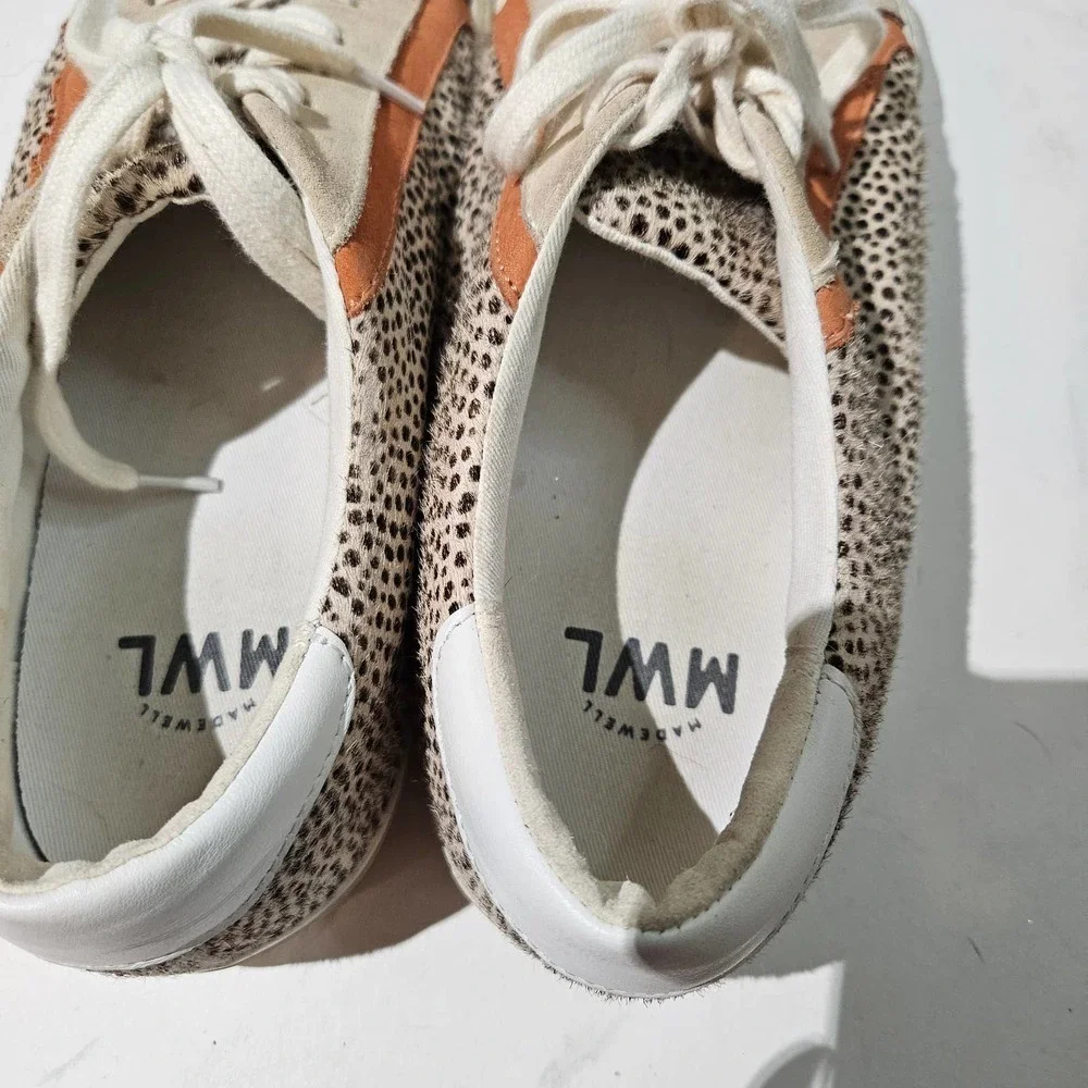 Madewell Sidewalk Low Top Sneakers‎ Calf Hair Dot 11 Crowdsourced Edition